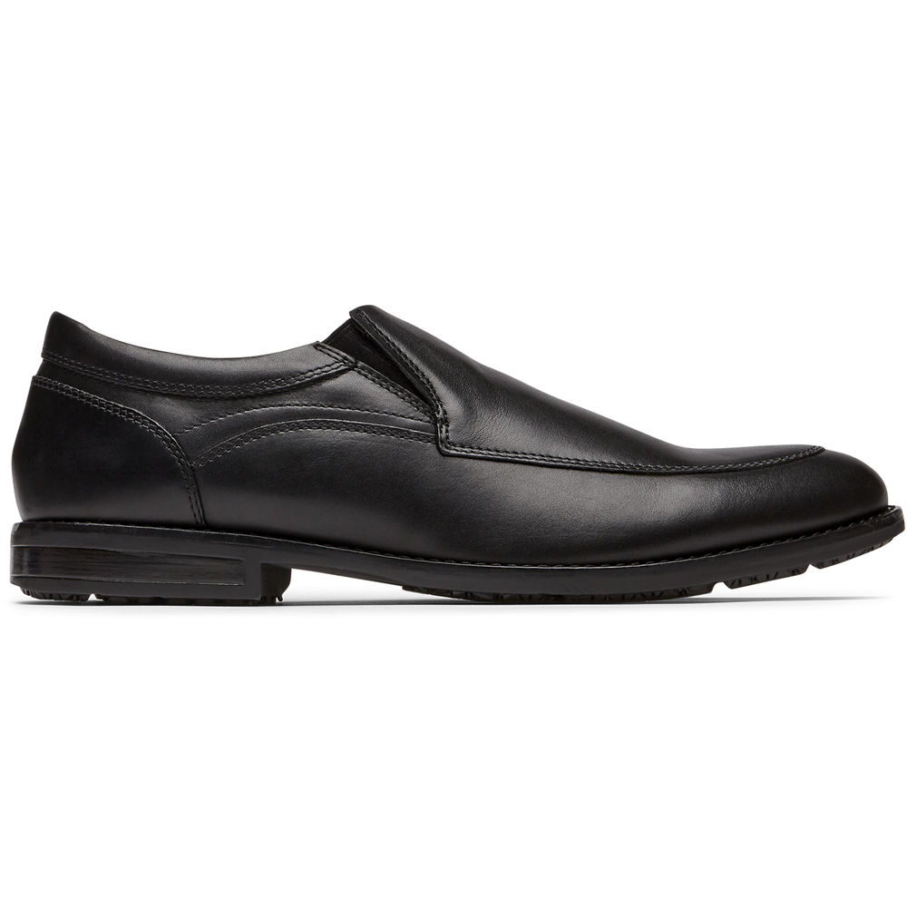 Rockport Mens Mykel - Slip-On Black - NLM145209